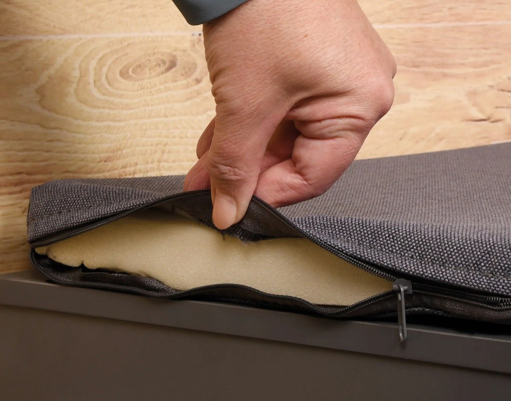 Szafka na buty z siedziskiem, 10 półek, Kesper