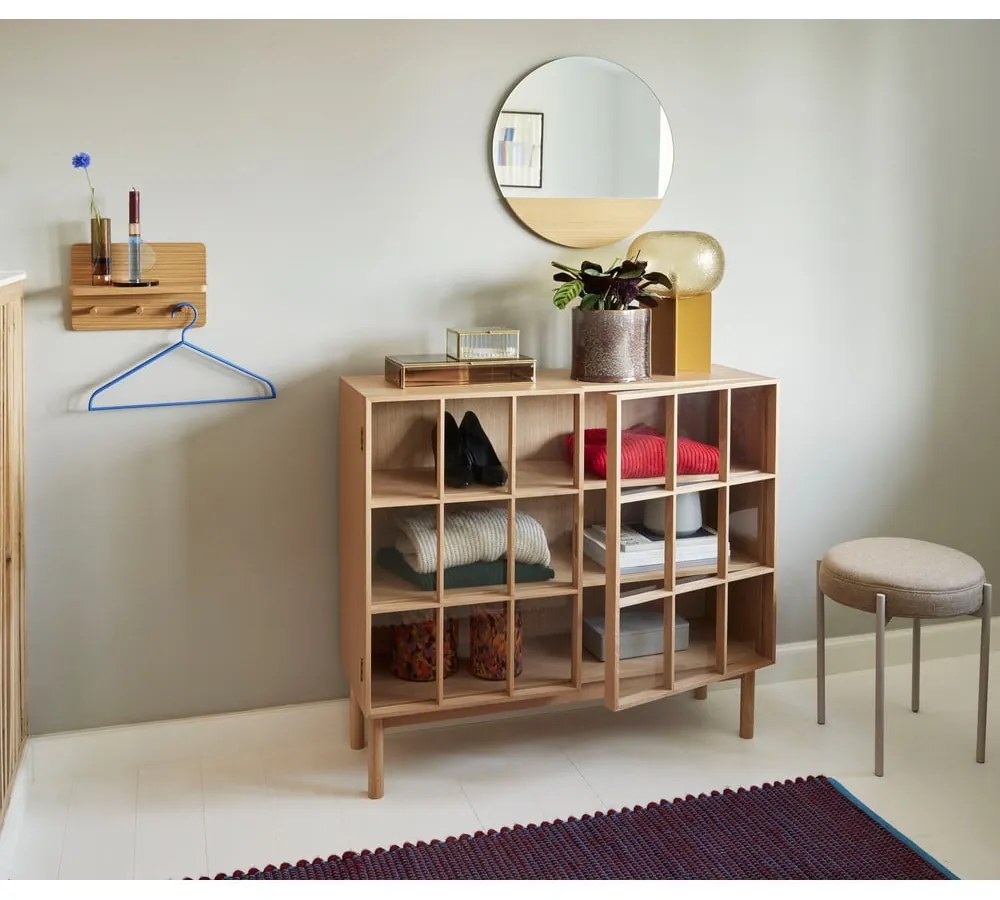 Pomarańczowa lampa stołowa ze szklanym kloszem (wysokość 36 cm) Podium – Hübsch