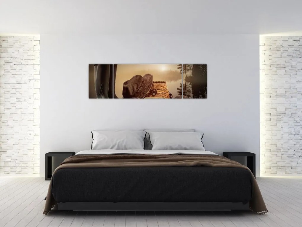 Obraz - Martwa natura rybactwa (170x50 cm)