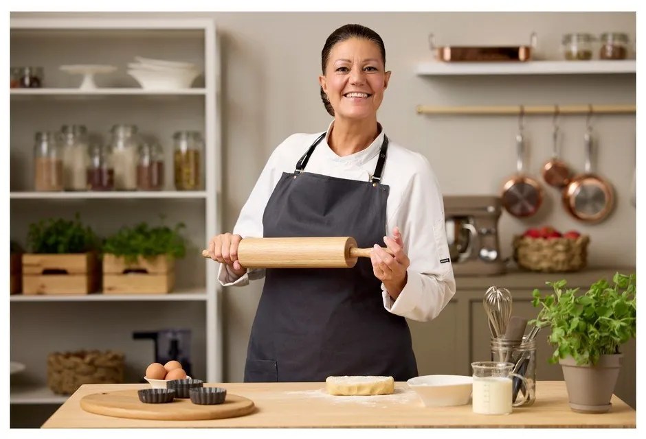 Drewniany wałek kuchenny – Blomsterbergs