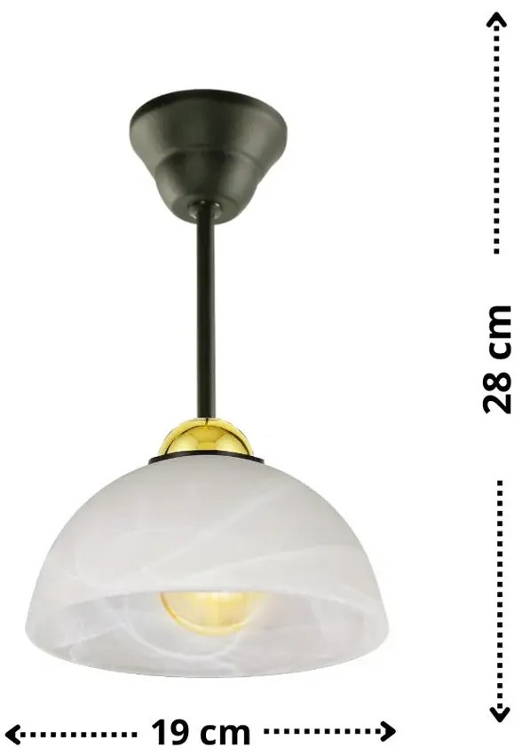 Stylowy klasyczny żyrandol wiszący - E0-G96