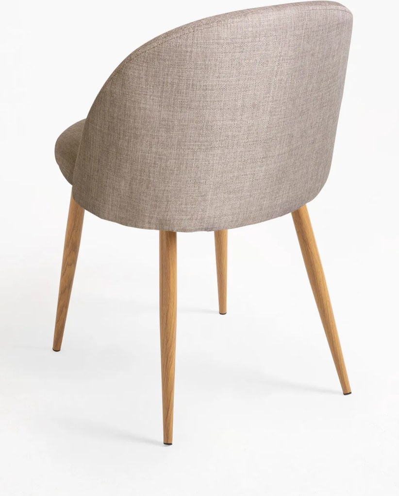 Zestaw 4 Krzese Vint Tkanina