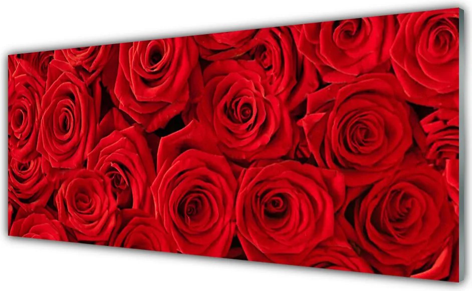 Panel nad blat kuchenny Romantyczny Bukiet Róż