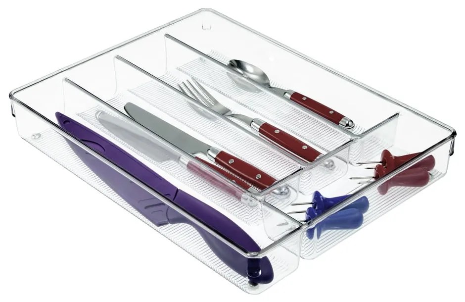 Wkład na sztućce iDesign Clarity 27 x 35 cm