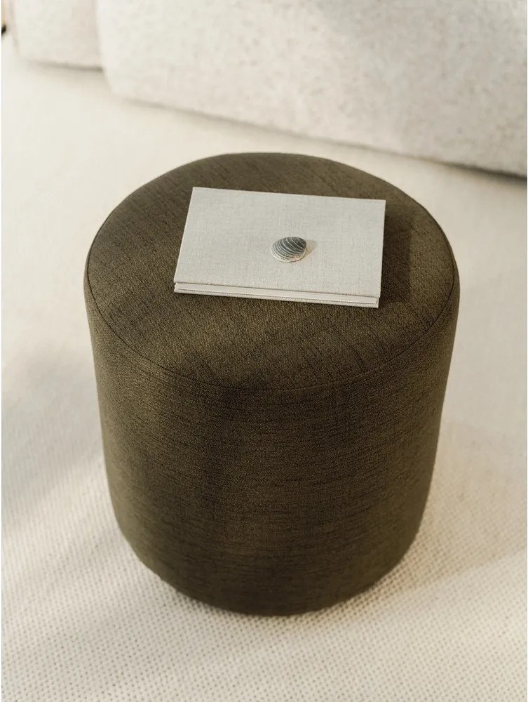 Puf w kolorze khaki Folk – noo.ma