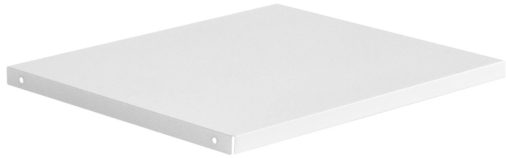 Zestaw półek metalowych do szafy socjalnej BARTEK, 265 x 10 x 405 mm, biały