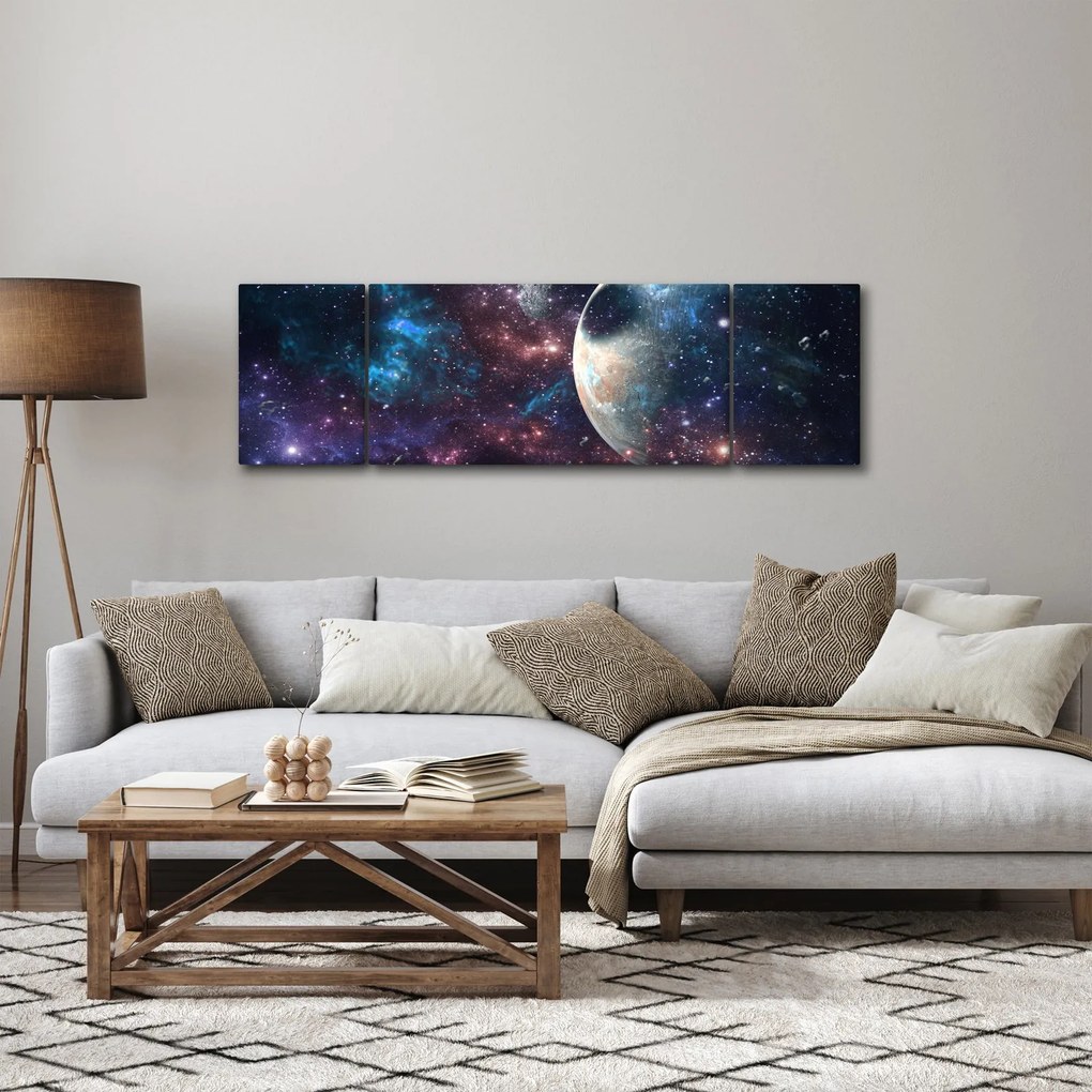 Obraz kosmosu (170x50 cm)