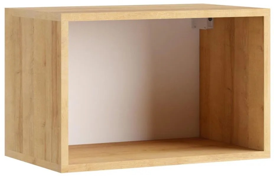 Półka ścienna PAVO 32,5x50 cm dąb złoty