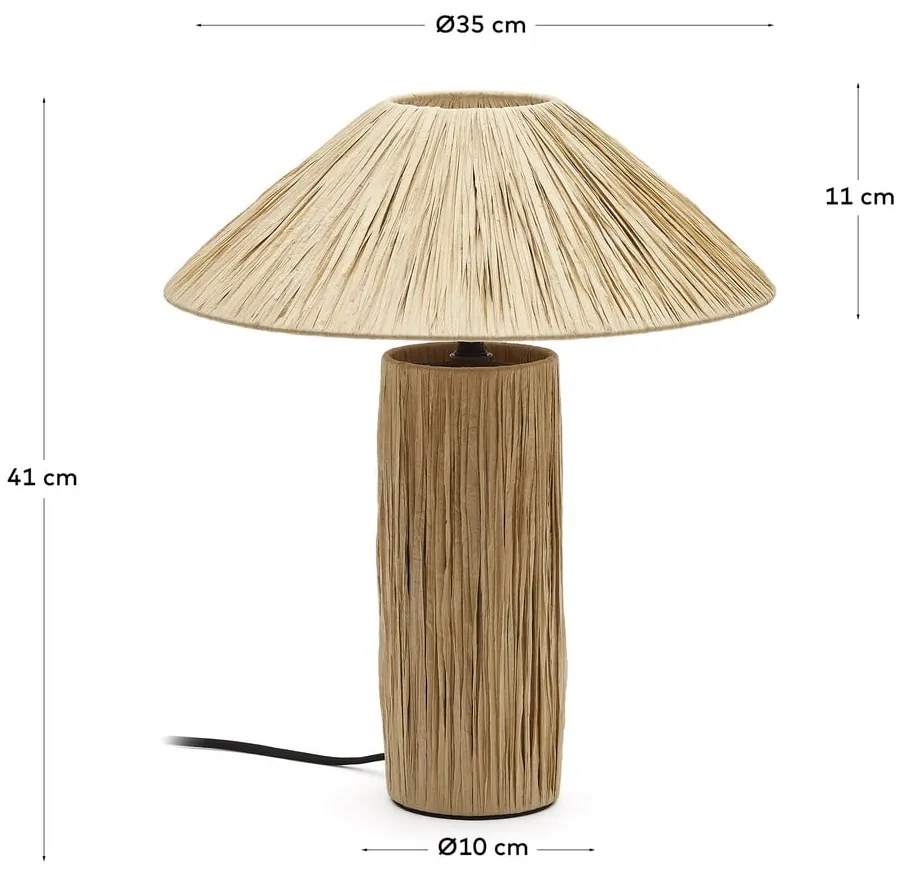 Lampa stołowa (wys. 41 cm) Samse – Kave Home