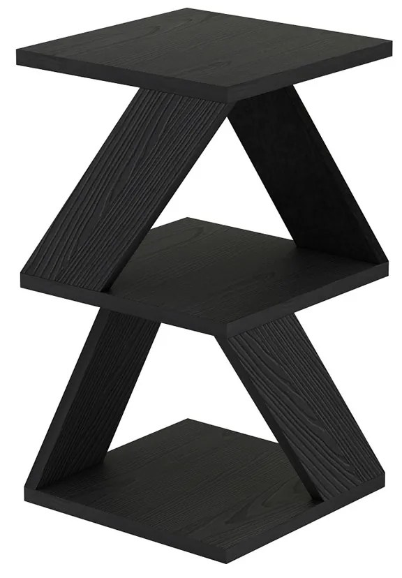 Stolik do odkładania Albeni Black Wooden