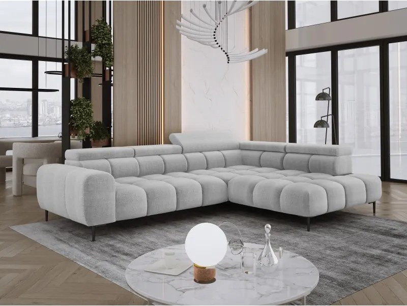 Narożnik PLAZA L Prawostronny w tkaninie EDEN 17 WERSAL