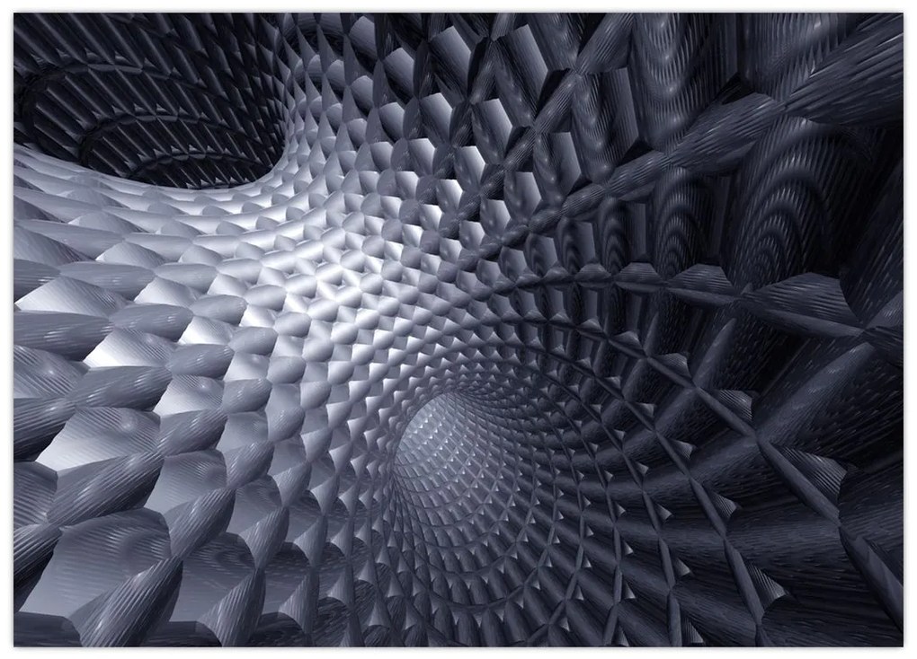 Obraz - Abstrakcja 3D (70x50 cm)