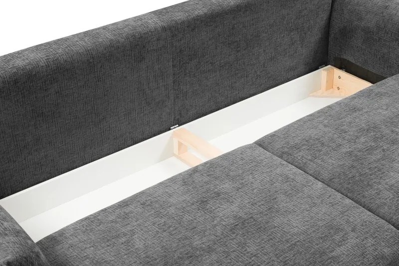 Sofa ADEL z funkcja spania i pojemnikiem GRAFIT OVER THE HORIZON 97