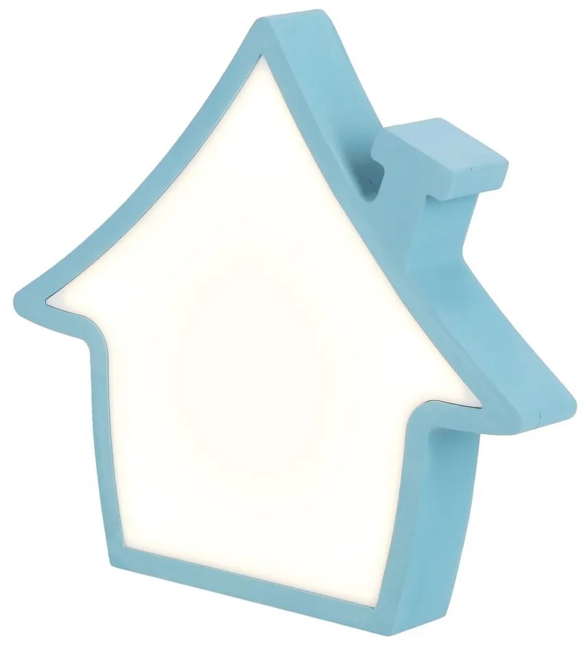 Niebieska lampka dziecięca House – Candellux Lighting
