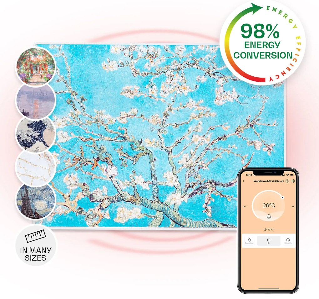 Klarstein Wonderwall Air Art Smart Panel grzewczy na podczerwień