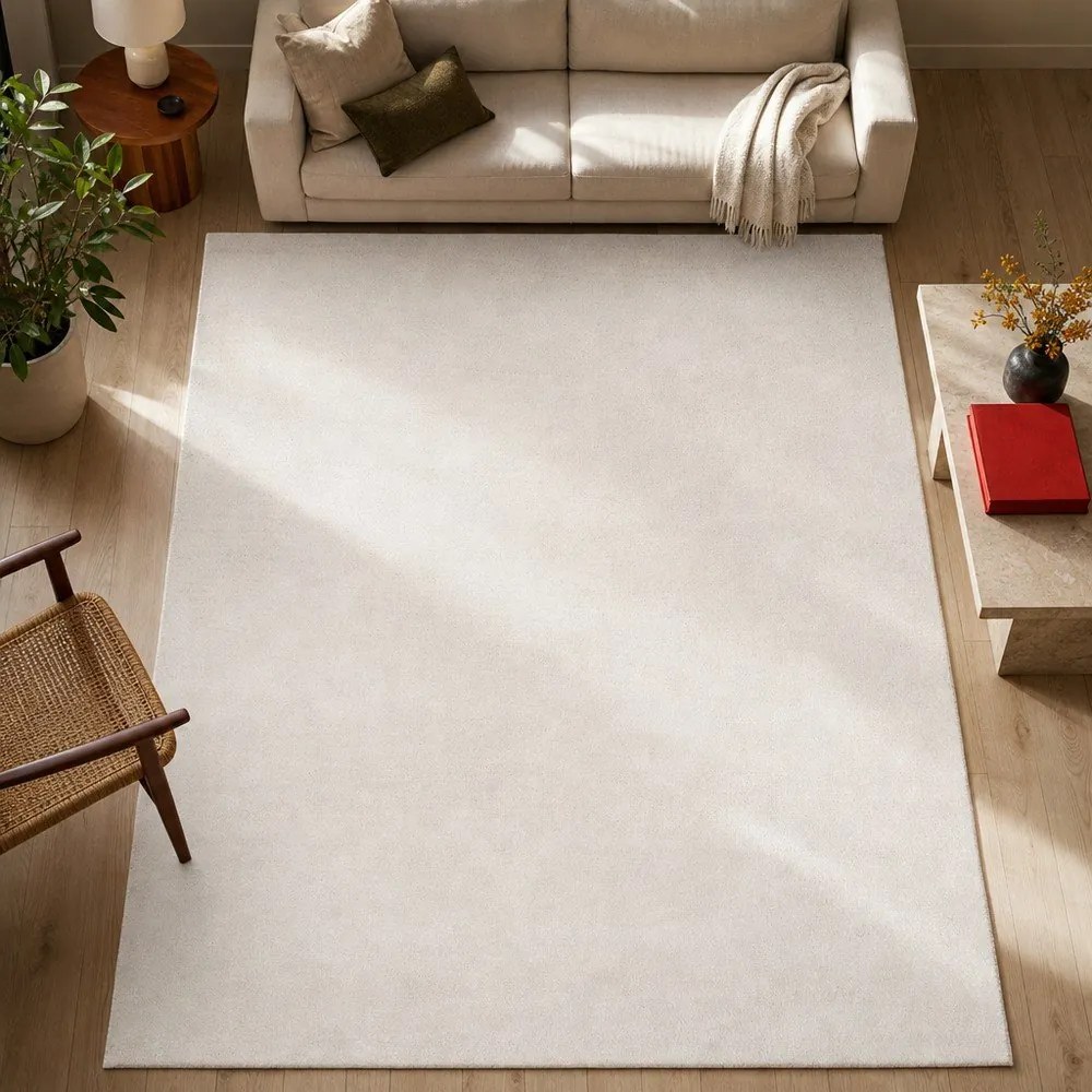 Kremowy dywan 160x230 cm – Universal