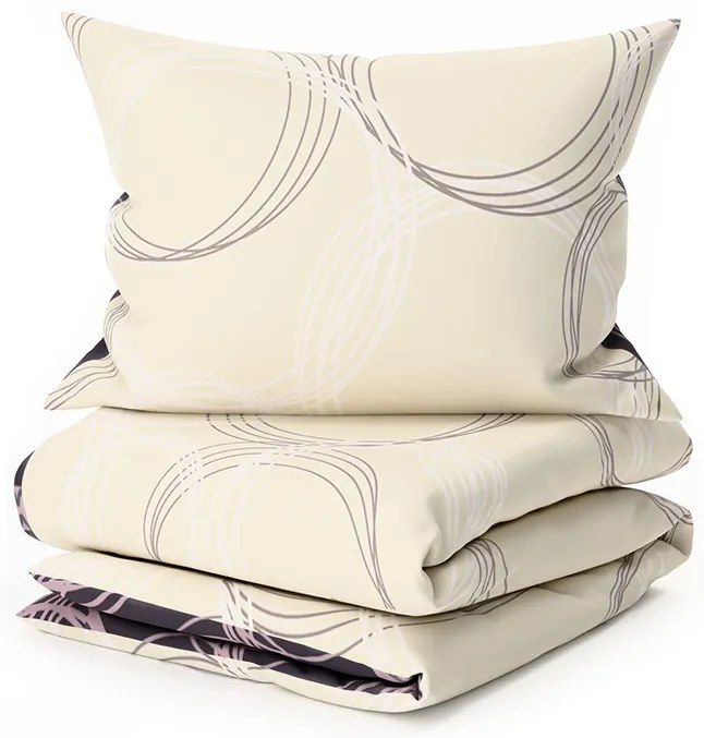 PrzytulneMieszkanie.pl PrzytulneMieszkanie.pl Bawełniana pościel BUBBLES BLEND czarna Rozmiar pościeli: 70 x 90 cm | 140 x 200 cm