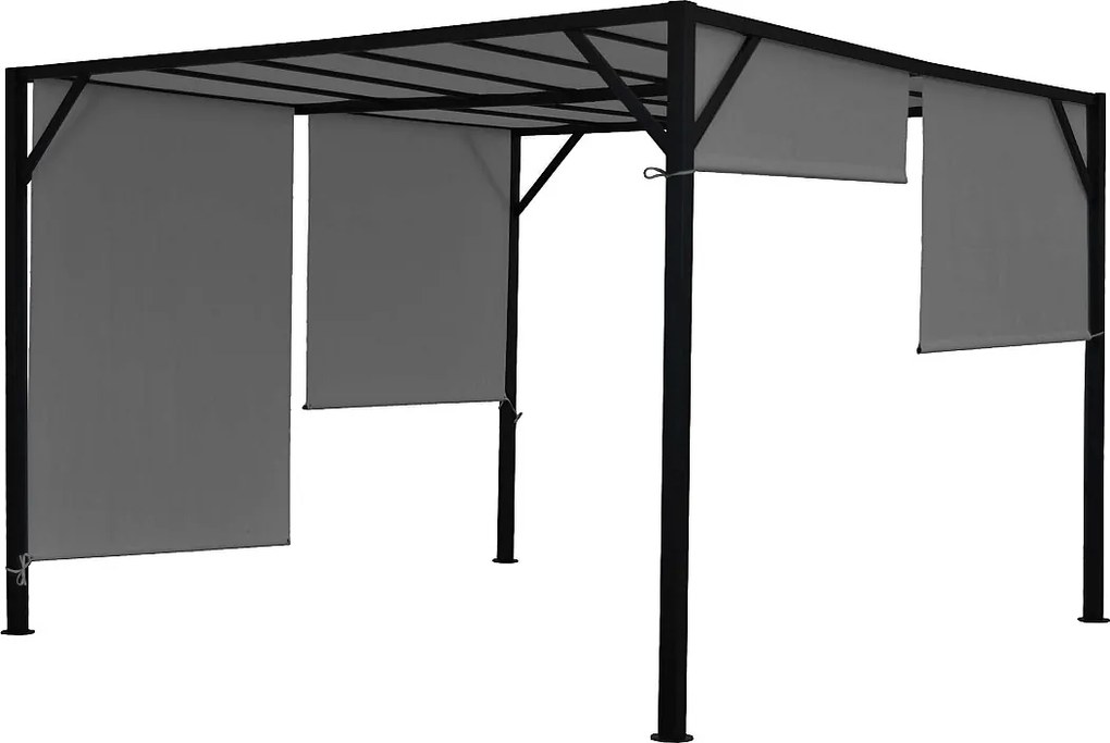 Pergola Beja szary, 3x3m