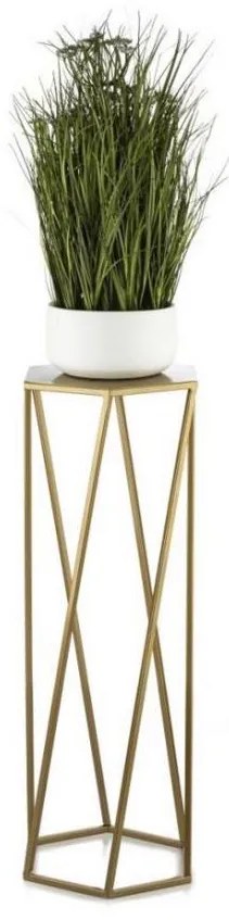 Stojak na kwiaty 70x24 cm złoty