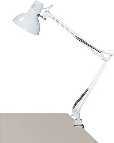 Rabalux 4214 lampa z klipsem na biurko Arno, biały