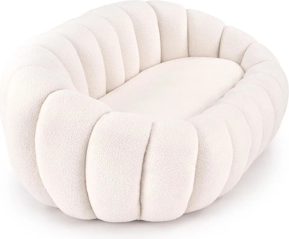 Sofa dwuosobowa Gaspar XL Halmar o obłym kształcie