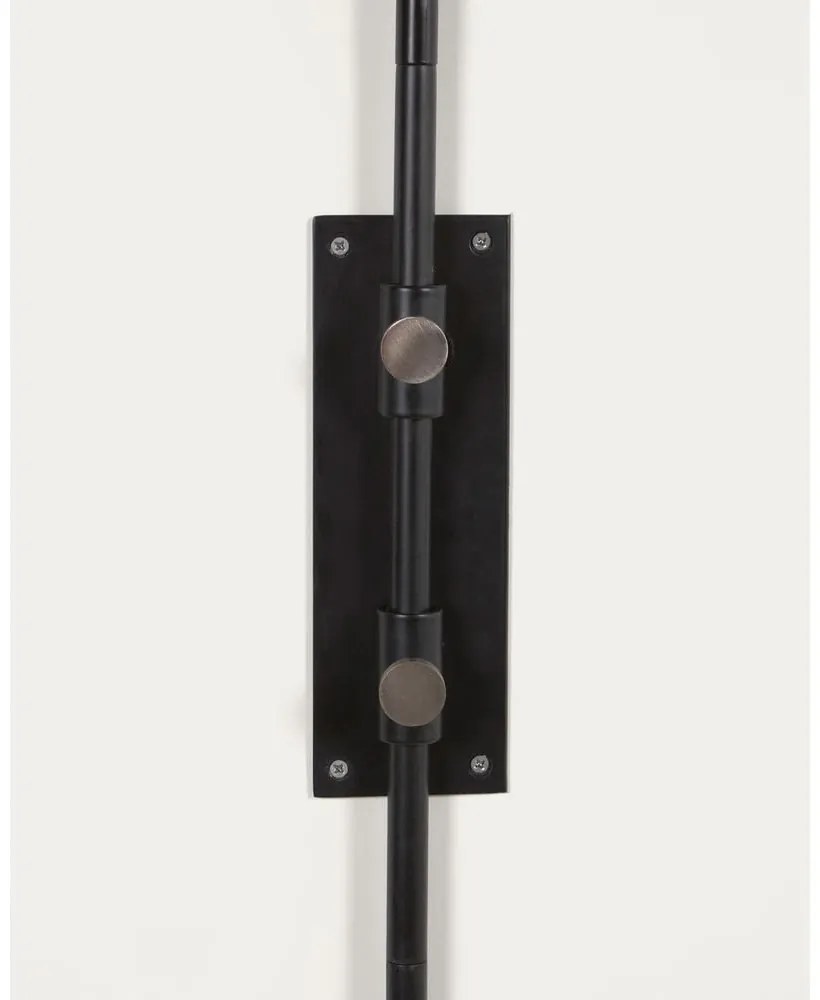 Czarny kinkiet ø 30 cm Eleazar – Kave Home