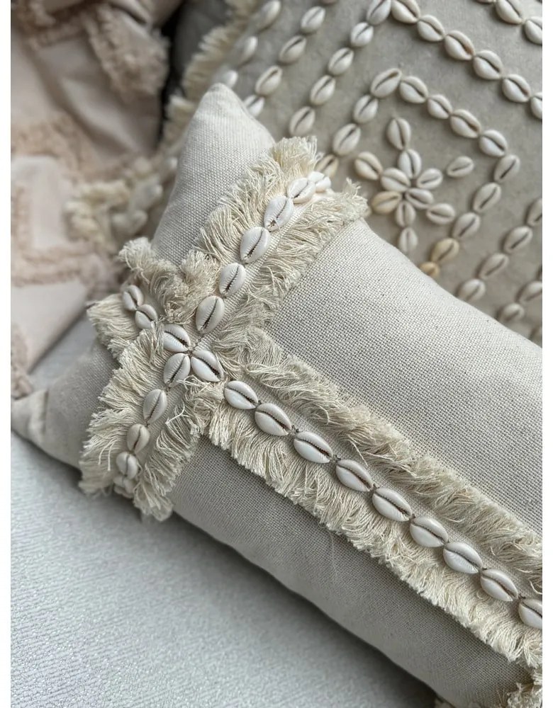Bawełniana poszewka na poduszkę 30x50 cm Seashells – Mioli Decor