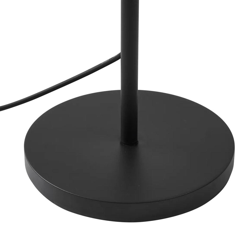 Zewnetrzna Zewnętrzna lampa podłogowa czarna - Virginia Foot Nowoczesny Oswietlenie zewnetrzne