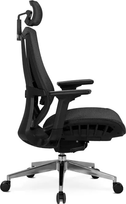 Fotel Biurowy Ergonomiczny Obrotowy DYLAN Czarny