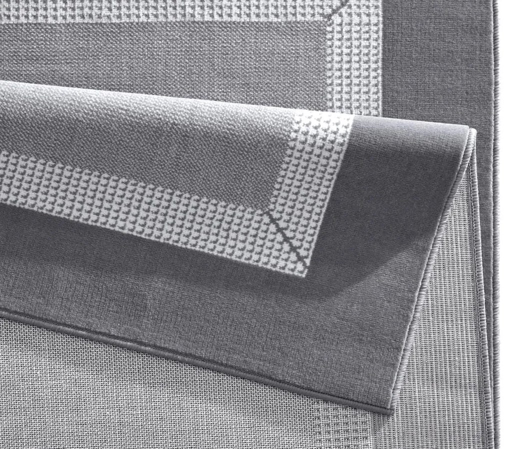 Dywan nowoczesny Basic jasno szary 80 cm x 250