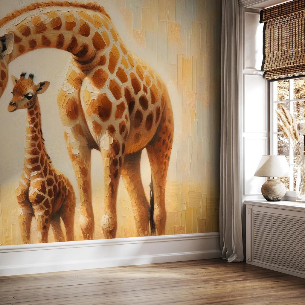 Fototapeta - Żyrafy (196x136 cm)