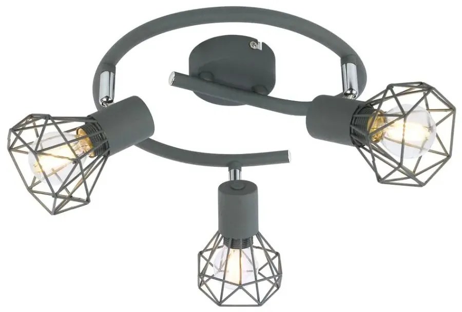 Okrągły nowoczesny plafon - K524 S4-P48