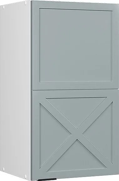 Szafka ścienna jasnoniebiesko-szary 40x34.1x72 fame-line