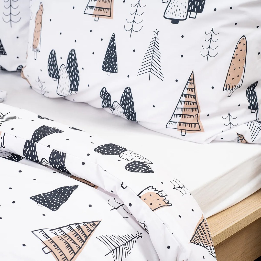 4Home Pościel bawełniana Frugal Winterland, 220 x 200 cm, 2 szt. 70 x 90 cm