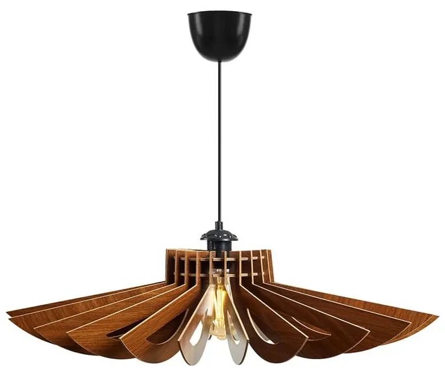 Lampa wisząca w naturalnym kolorze ø 68 cm – Opviq lights