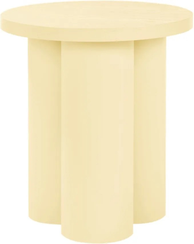 Żółty stołek Oly – noo.ma