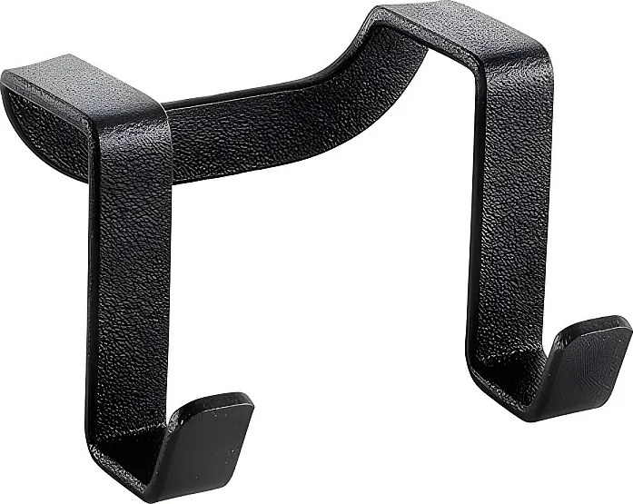 Podwójny Haczyk Serii GALILEO LAVA Métaltex Touch-Therm® Czarny 6x4x4 cm