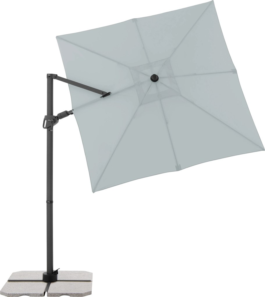 Derby DX 210 x 210 cm jasnoszara