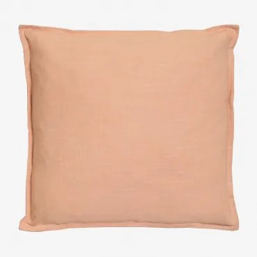 Kwadratowa Poduszka 45x45 Cm Z Bawełny Elezar Rosa Palote | Daydream Pink - Sklum