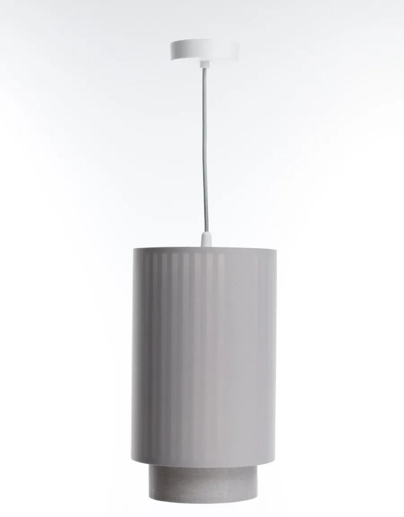 Lampa wisząca DUO LAMI LINE 20 szara BPS KONCEPT