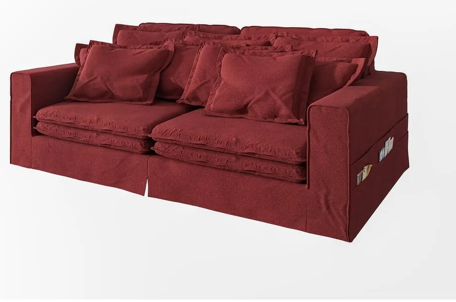 Czerwona sofa 236 cm Nora – Ropez