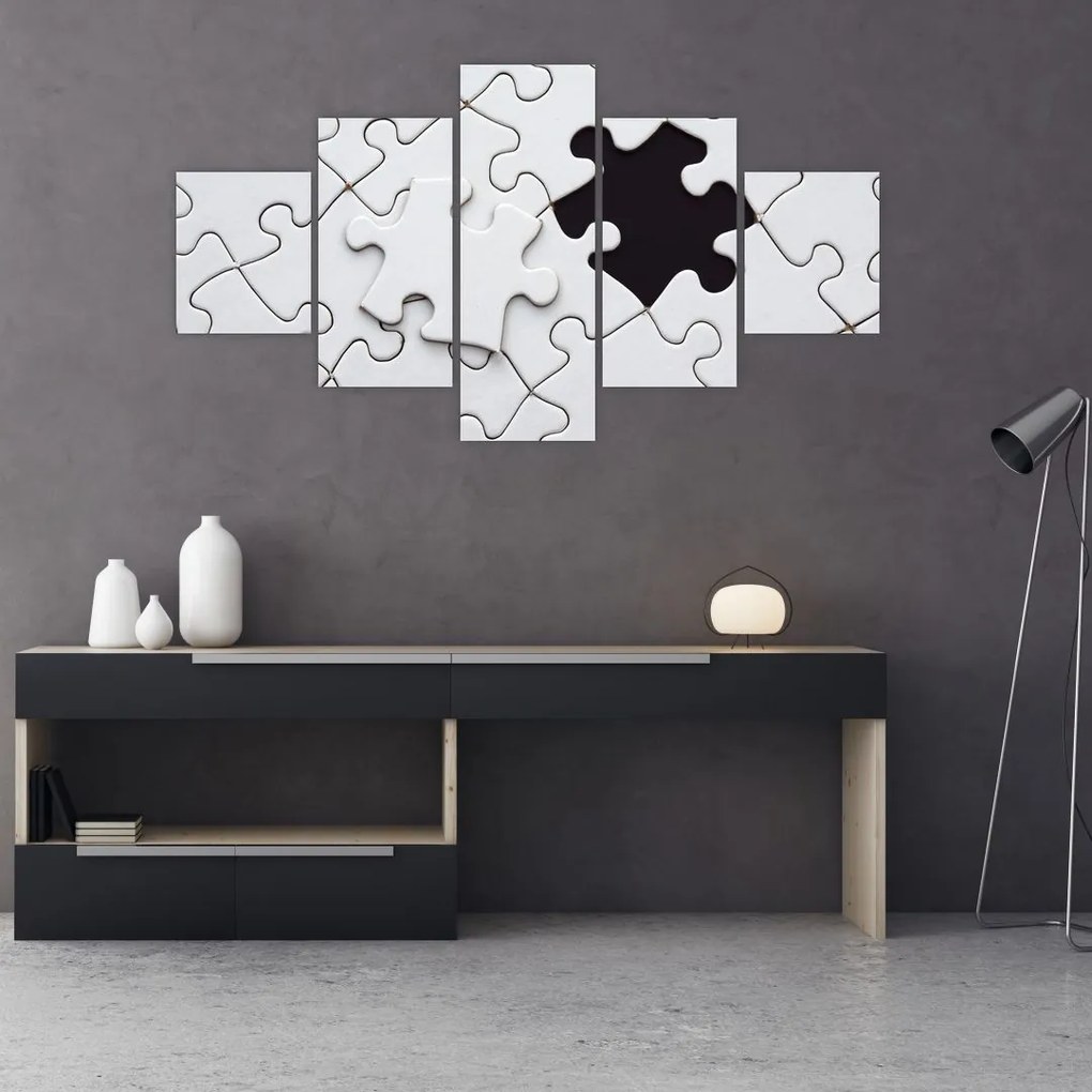 Obraz puzzli (125x70 cm)