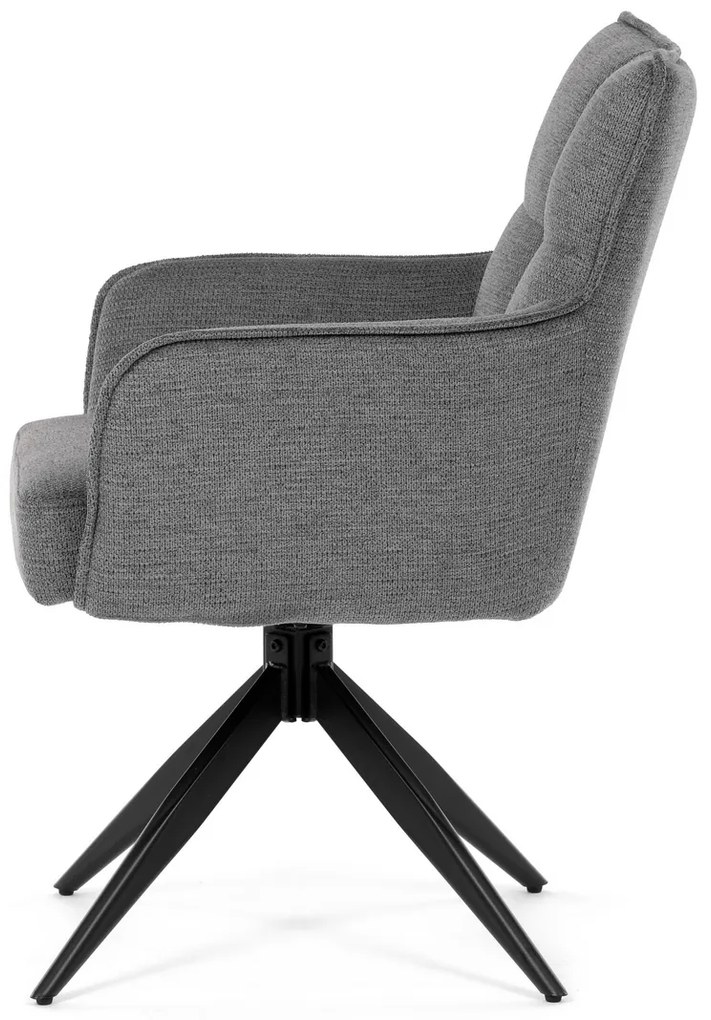 Zestaw krzeseł obiadowych z mechanizmem powrotnymDCH-P3170 GREY2, 2 szt.