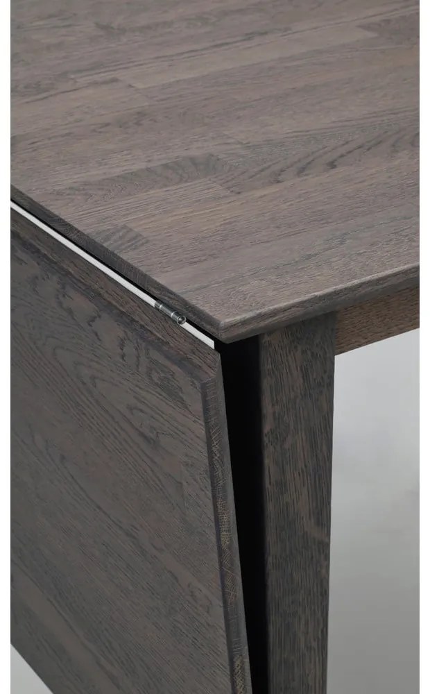 Rozkładany stół z litego drewna dębowego 120x80 cm Filippa – Rowico