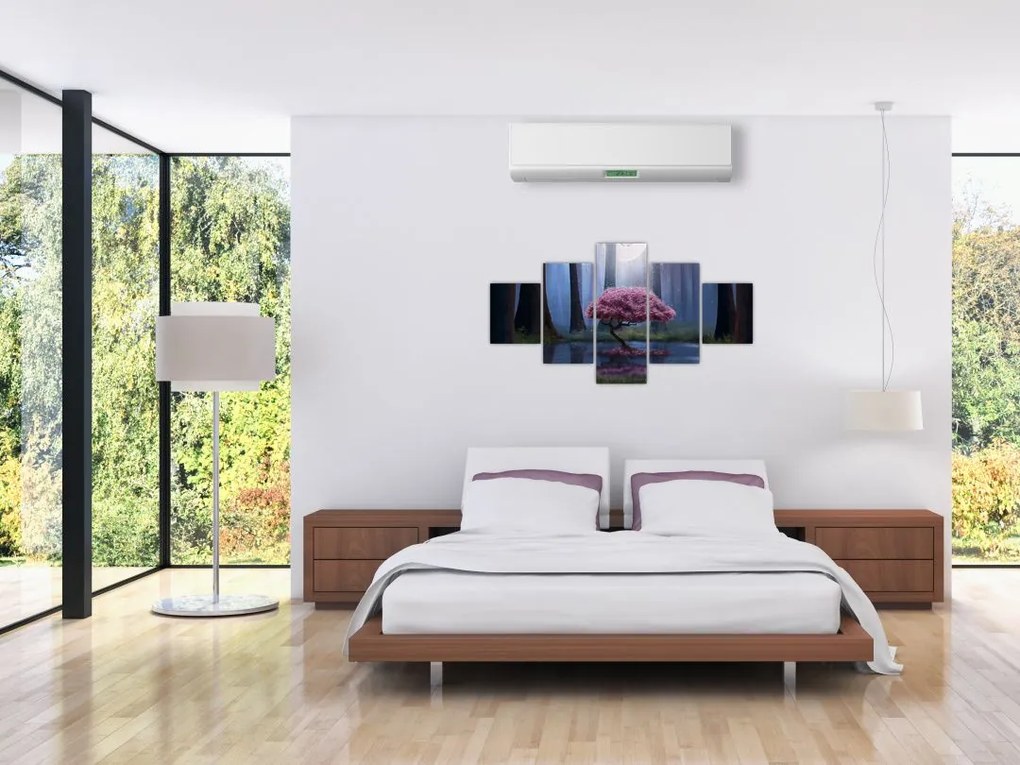 Obraz - Magiczna noc (125x70 cm)