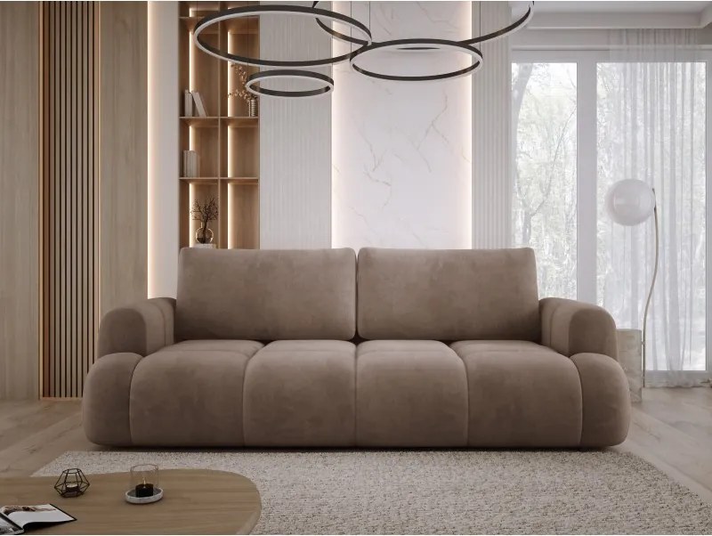 Sofa kanapa BOMO 3 osobowa z funkcją spania i pojemnikiem