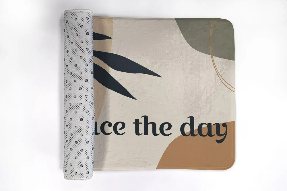 Antypoślizgowy dywanik łazienkowy Antypoślizgowy dywanik łazienkowy Roślina Liść