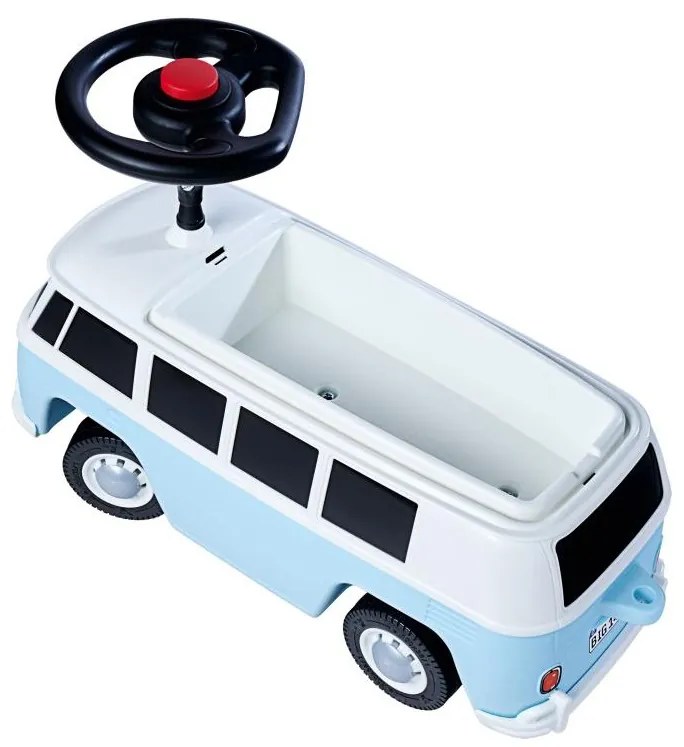 Big jeździk vw t1 niebieski kamper volkswagen van