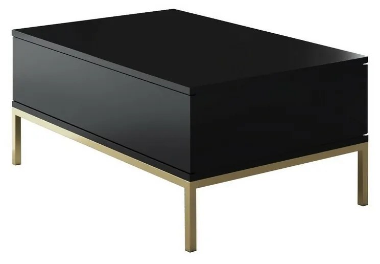 Stolik konferencyjny Lord Black and Gold