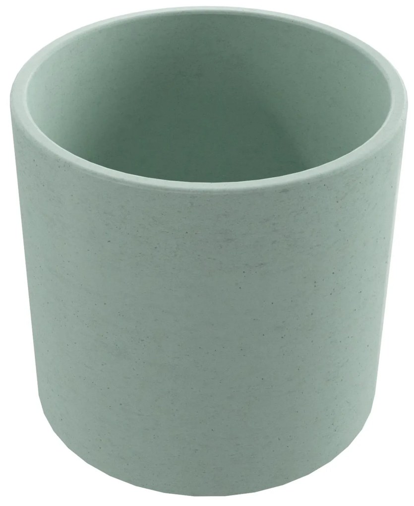 Umywalka betonowa nablatowa okrągła bez otworu na baterię 41 x 40 cm BENE | różne kolory : Kolor - Miętowy